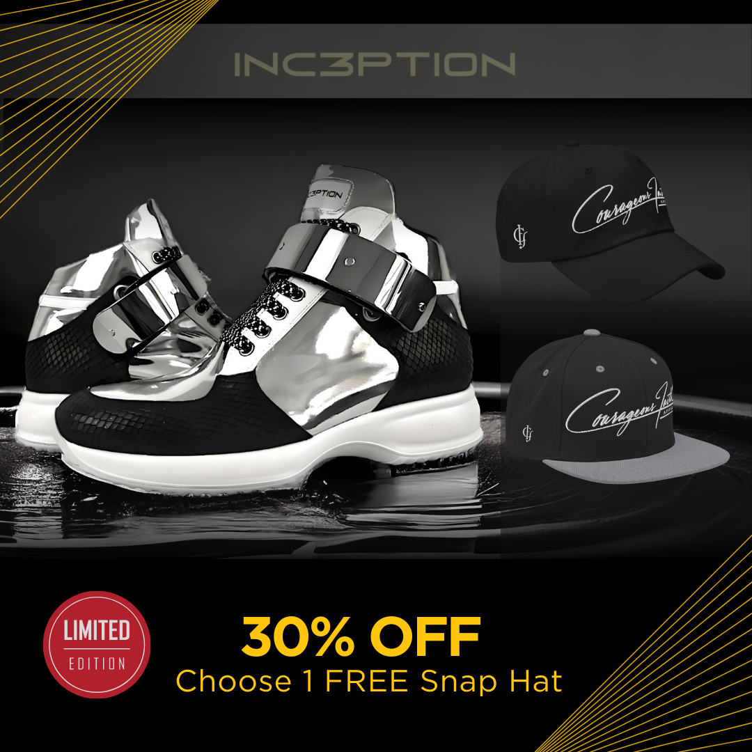 Inception Sneaker & Snapback Hat Bundle - 30% OFF + FREE Shipping